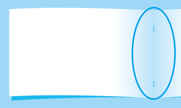 ホッチキス留めで耐久力ある冊子